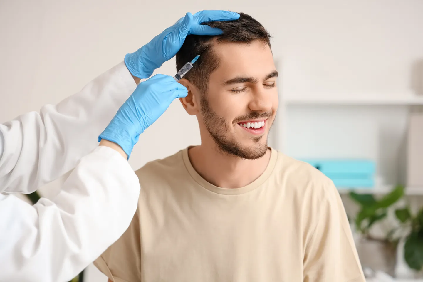 PRP hair injection treatment at NorCal Plastic Surgery in the San Francisco Bay Area